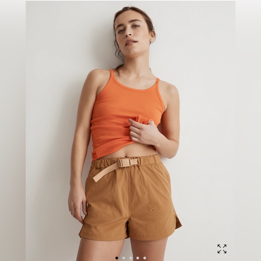 Madewell MWL Hiking Shorts in Toffee